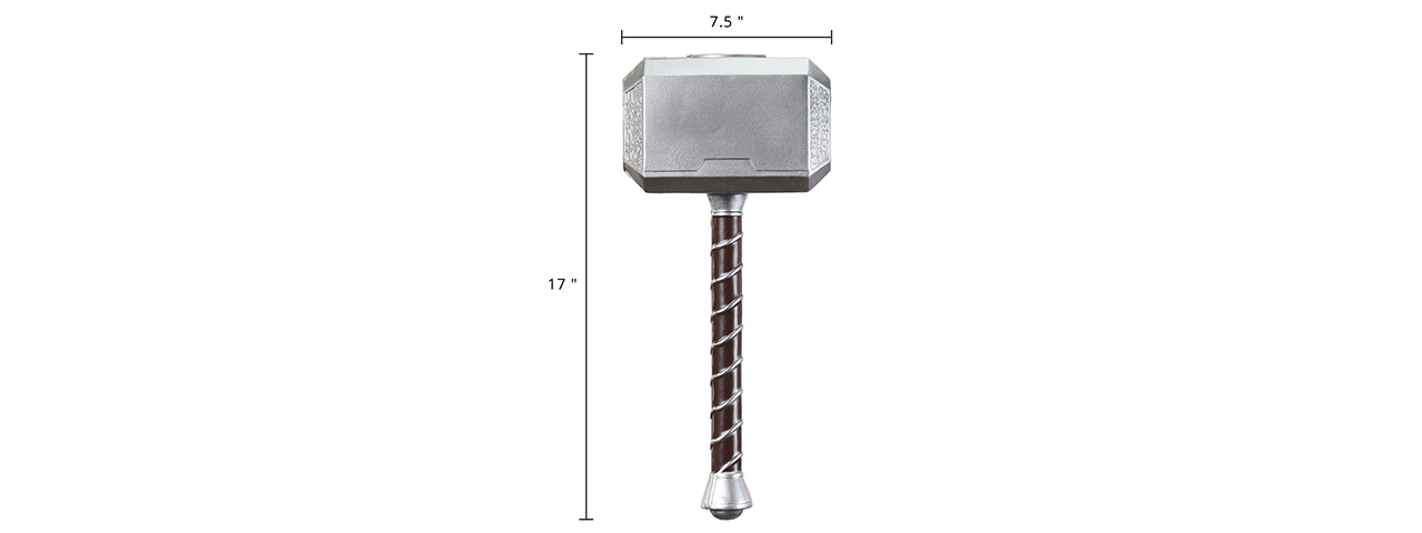 Halloween Foam Replica of Thor's Hammer Mjolnir - Click Image to Close